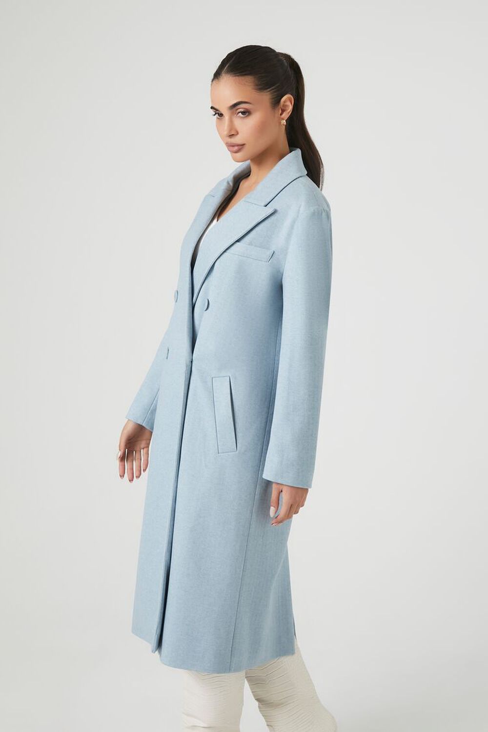 Longline Double-Breasted Coat